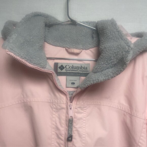 Columbia Women's Pink Hooded Vertex Omni-Shield Winter Jacket - Size L - Picture 2 of 15